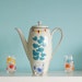 SALE Very large bird and bunting teapot