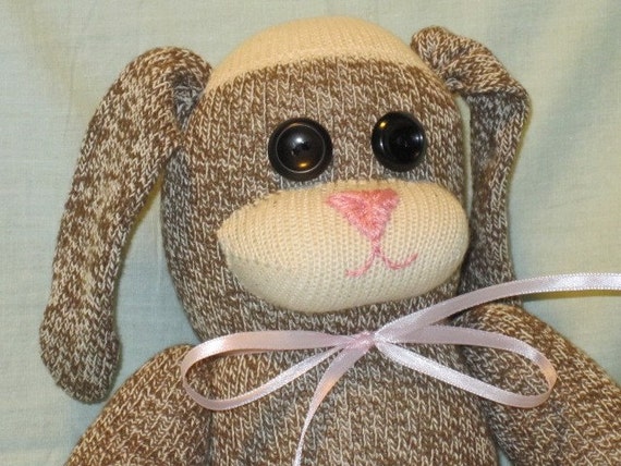 bunny sock monkey