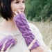 Wrist Warmers - Purple