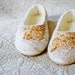 Slippers WHITE GOLD