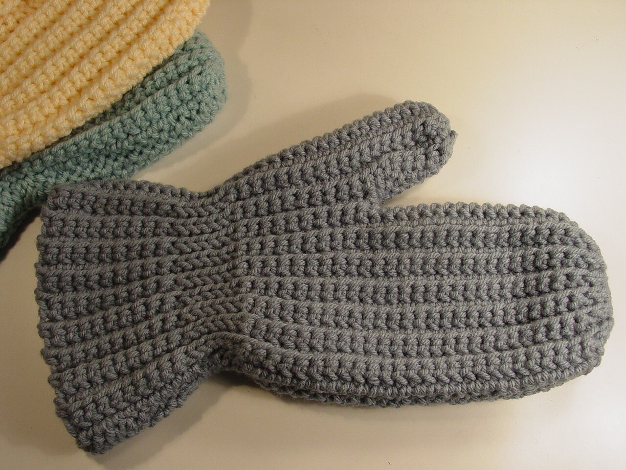 Easy Sideways Crochet Mittens Pattern Pdf