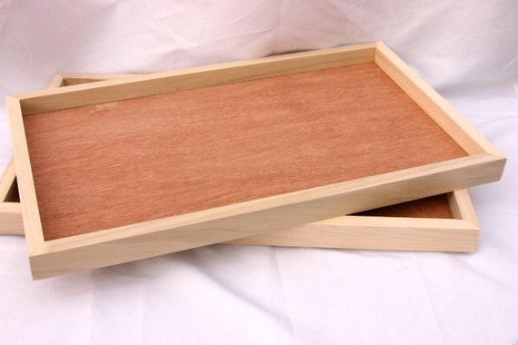 Wooden Trays Unfinished