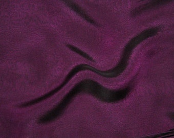 Grape Royale Silk Wool Fabric