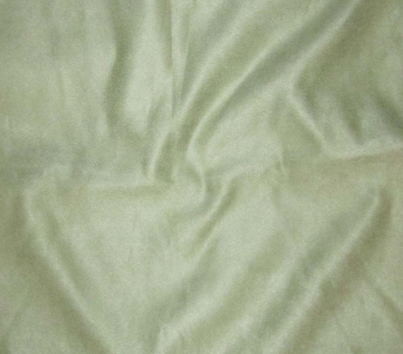 Sage Green Ultra Suede Fabric remnant