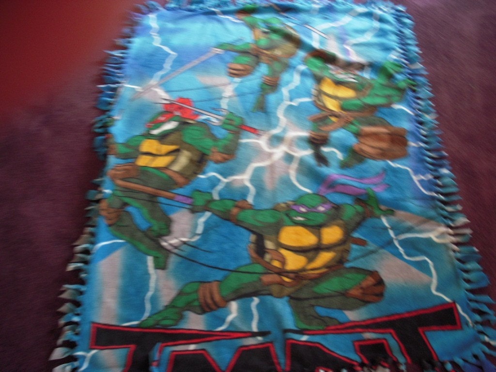 Ninja Turtle Fleece Blanket