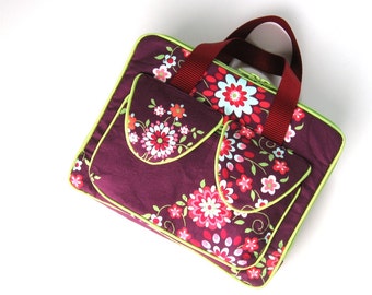 iPad Case iPad Briefcase iPad Bag Made to order in Your Fabric Choice