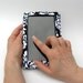 Kindle Fire Cover Stand Black and White Made to Order
