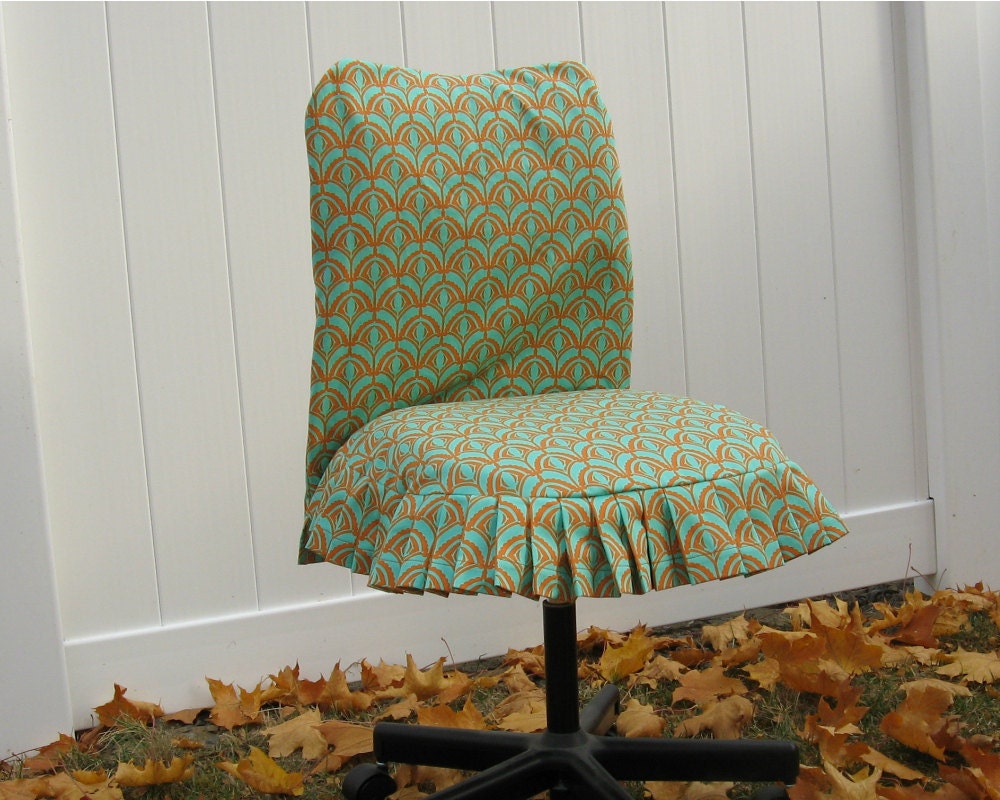 Custom Office Chair Slip Cover Made to Measure