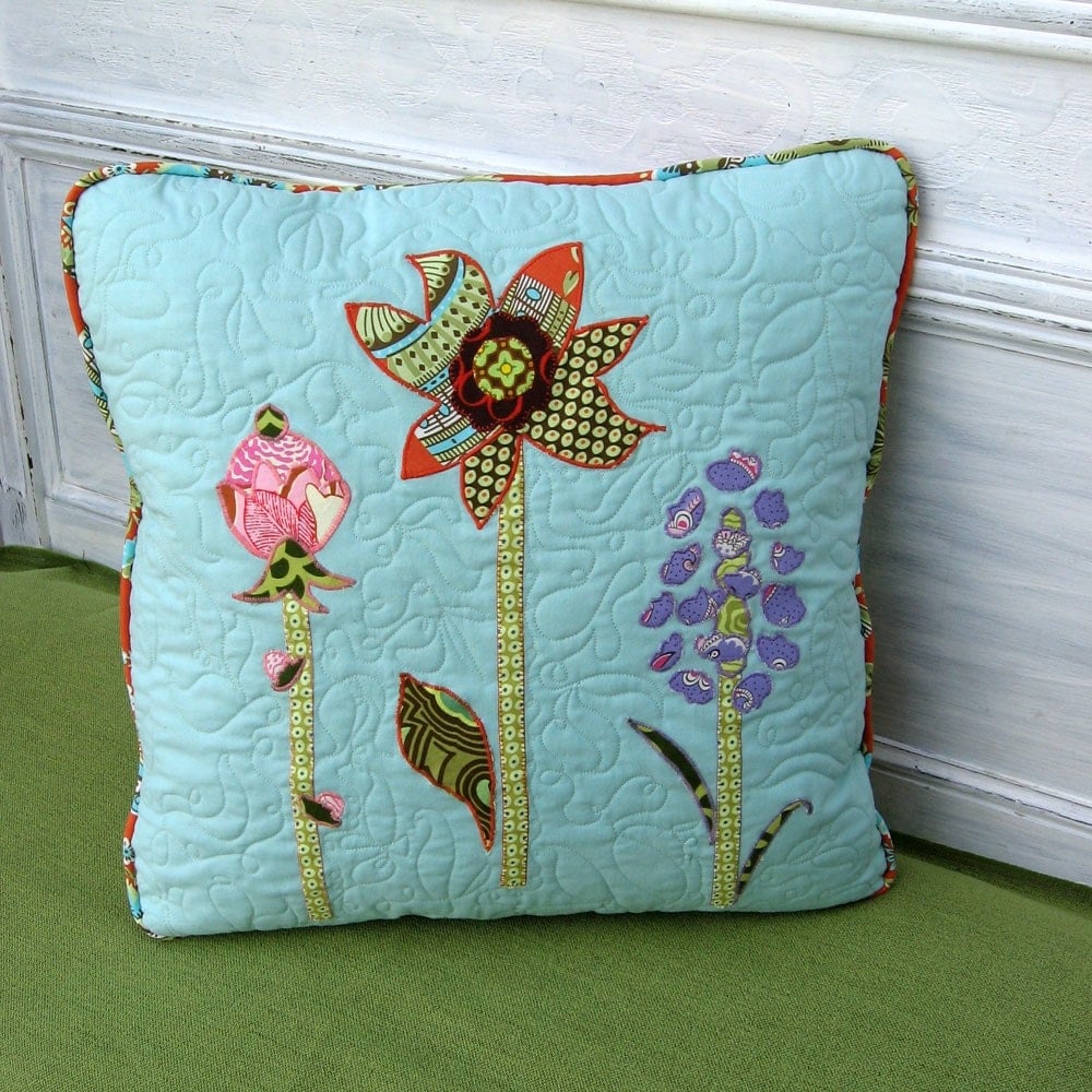 quilted pillow covers