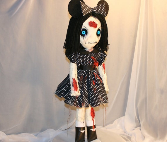 minnie mouse rag doll