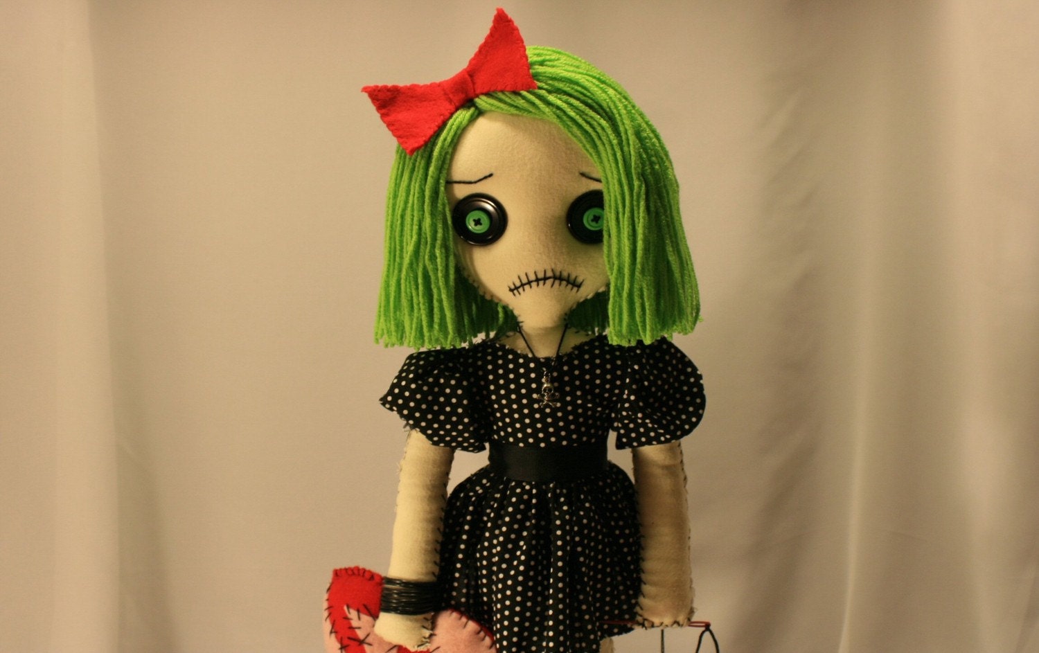 viola the goth rag doll