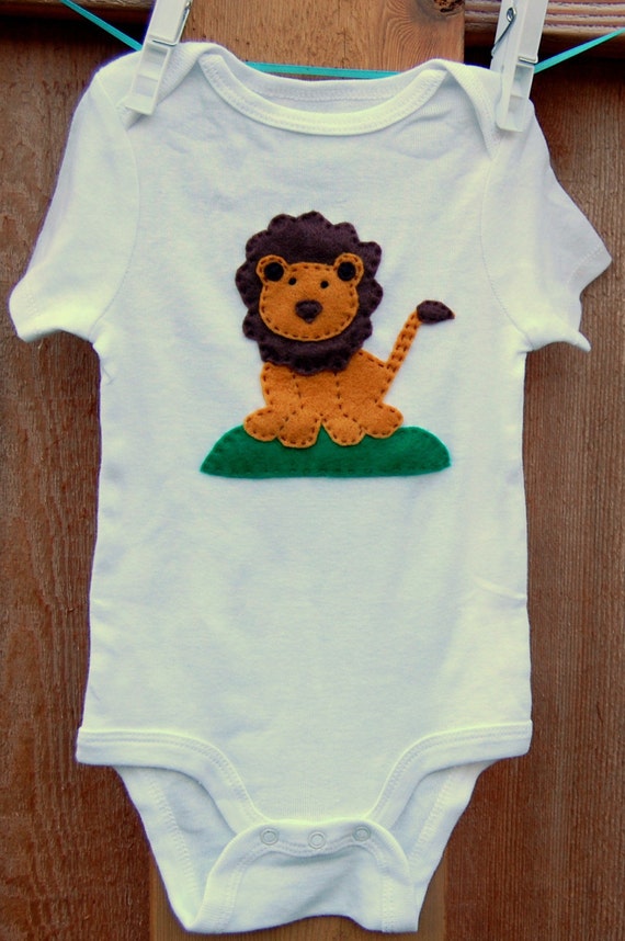 lion king onesie baby