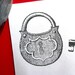 Padlock Rubber Stamp - Handmade by Blossom Stamps