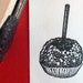 Caramel Candy Apple Rubber Stamp -SALE - Handmade by BlossomStamps