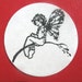 Fairy Rubber Stamp - Handmade rubber stamp by Blossom Stamps
