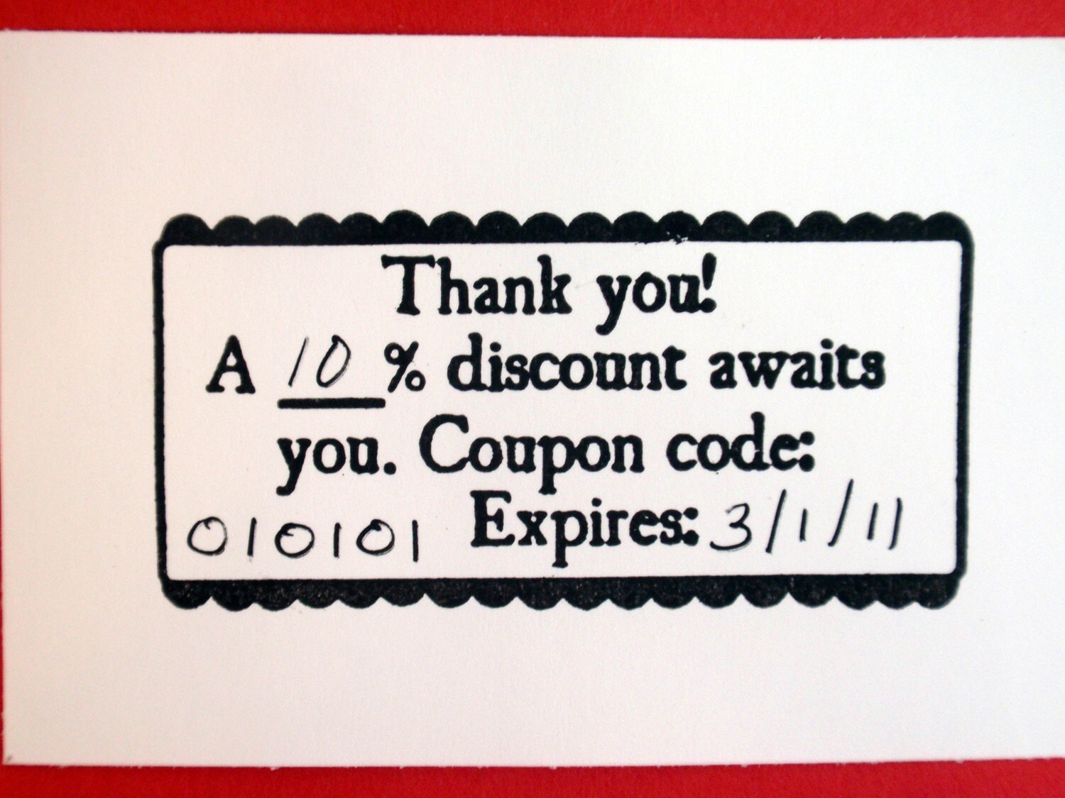 The stamp maker coupon code