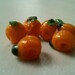 SALE--Glass Pumpkin Beads