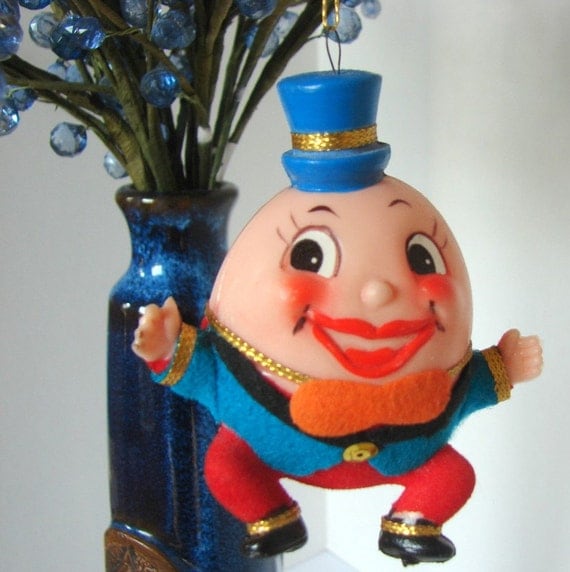 Vintage Humpty Dumpty Christmas Ornament