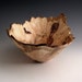 Ambrosia Maple Burl Wood Turned Bowl With A Natural Edge