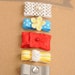 CUSTOM ORDER for careyparsons - summer rain - snap clips set