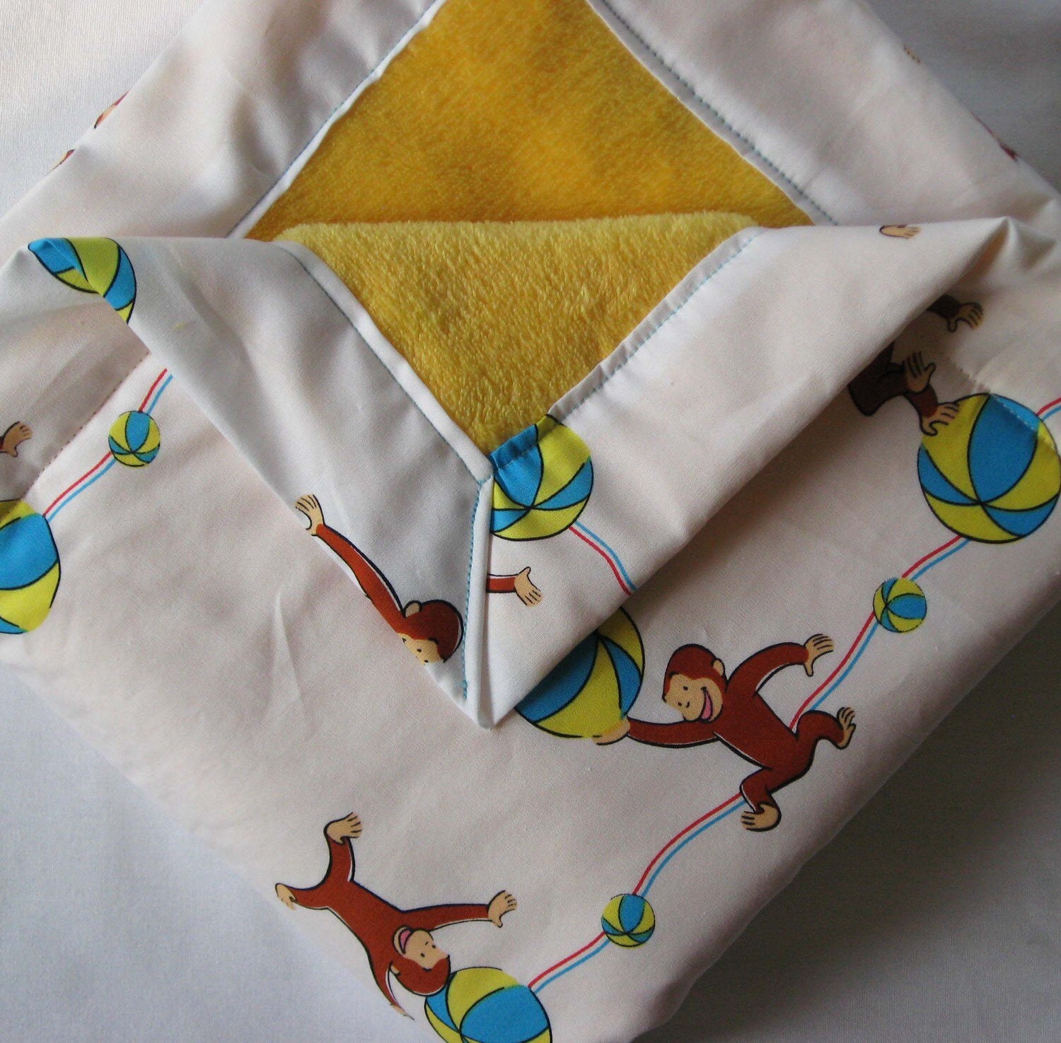 Curious Baby to Toddler Blanket LAST ONE