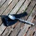 Mini Olive Green Wine Bottle - Spoon Rest - Candle Holder - Catch-all