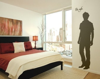 The Original Edward Cullen Life Size Vampire Silhouette Vinyl Wall Decal