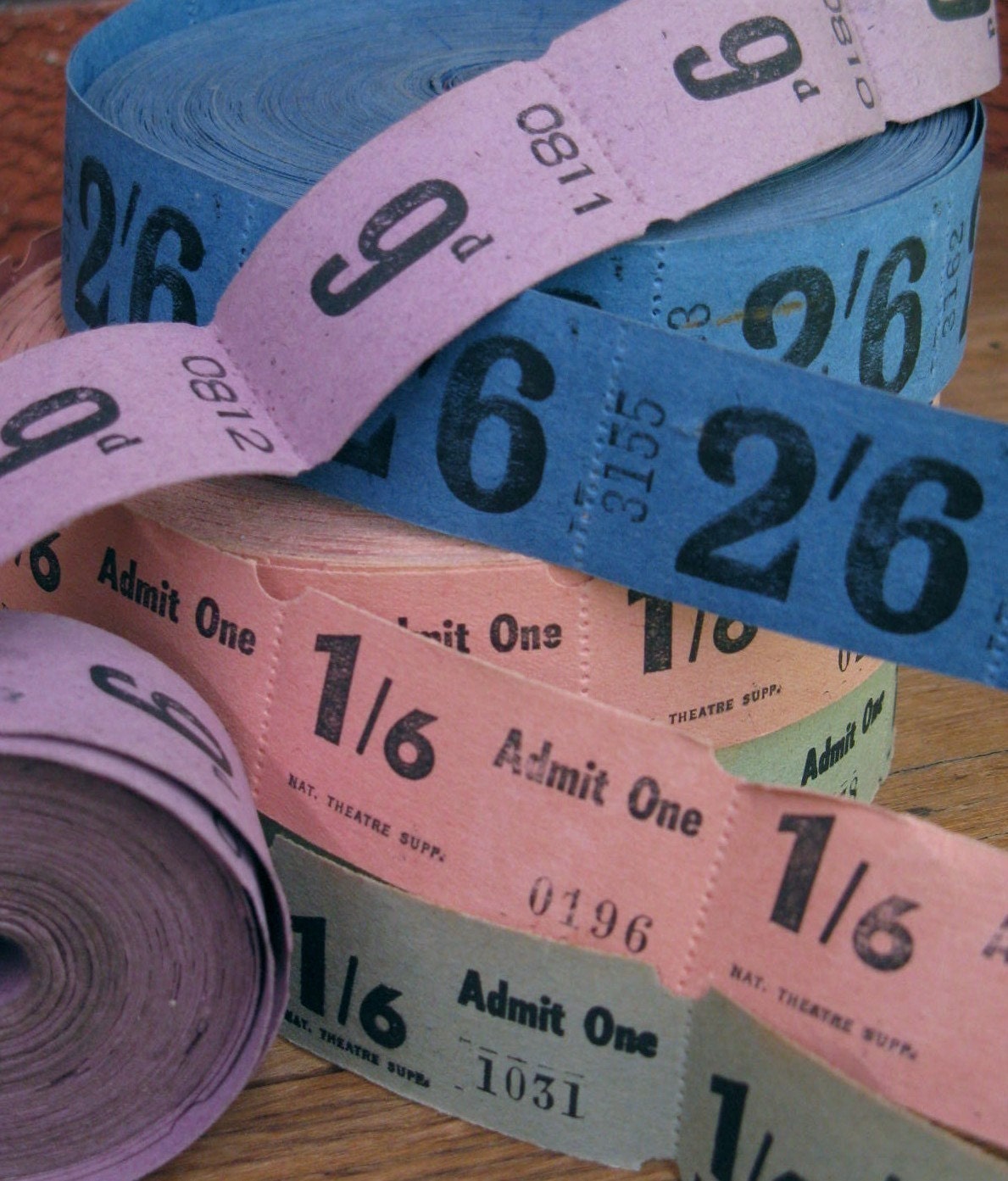 vintage tickets theatre tickets