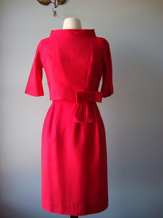 candy apple red dress