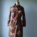 1970s vintage dress with fun floral design