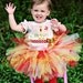 Barnyard Farm Birthday Party CRAZY CHICKEN TUTU 1st 2 3 4 Birthday Custom Made Party Tutu