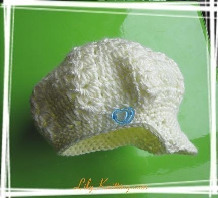 NEWSBOY CAP CROCHET PATTERN | Original Patterns