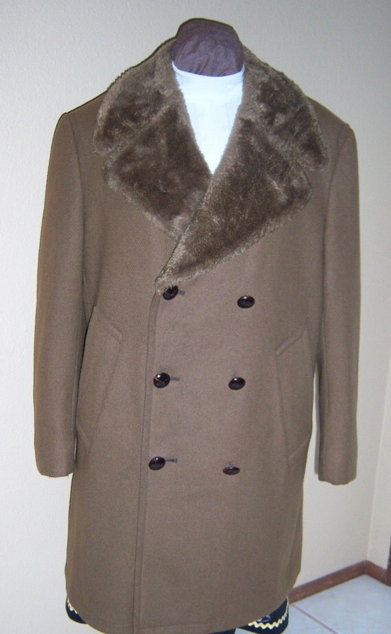 Vintage Zero King Mens VERY WARM Winter Coat Size 44 Wind and