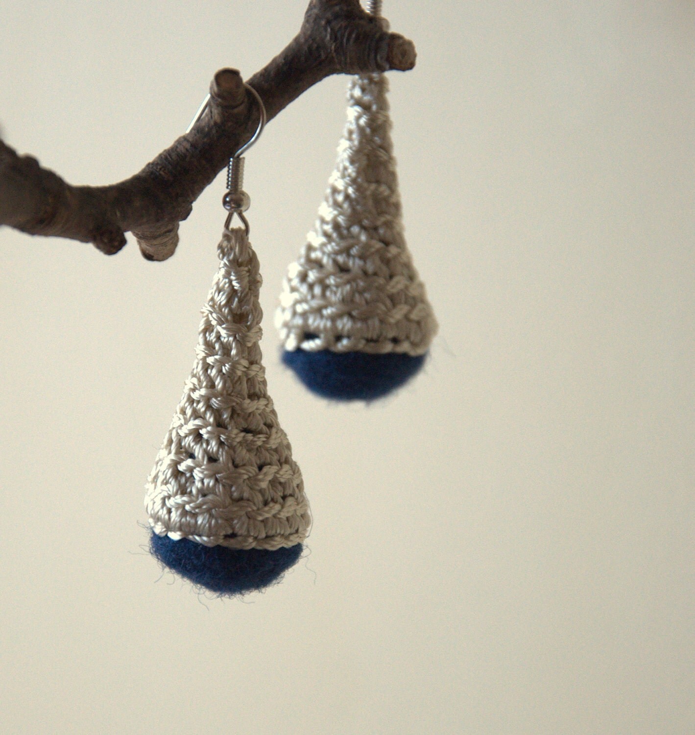 crochet dangle earrings