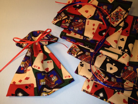 Poker party bags