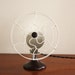 Refurbished Vintage Bakelite chocolate brown and white electric fan
