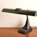 Vintage black modern industrial desk lamp, Chicago