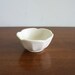Vintage Homer Laughlin white ceramic pin dish