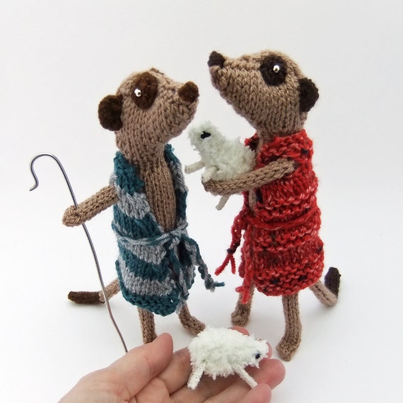 christmas meerkat toy