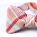 black friday/cyber monday sale-sweet peach freestyle bow tie