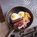 Breakfast in Frying Pan - 1/12 Miniature