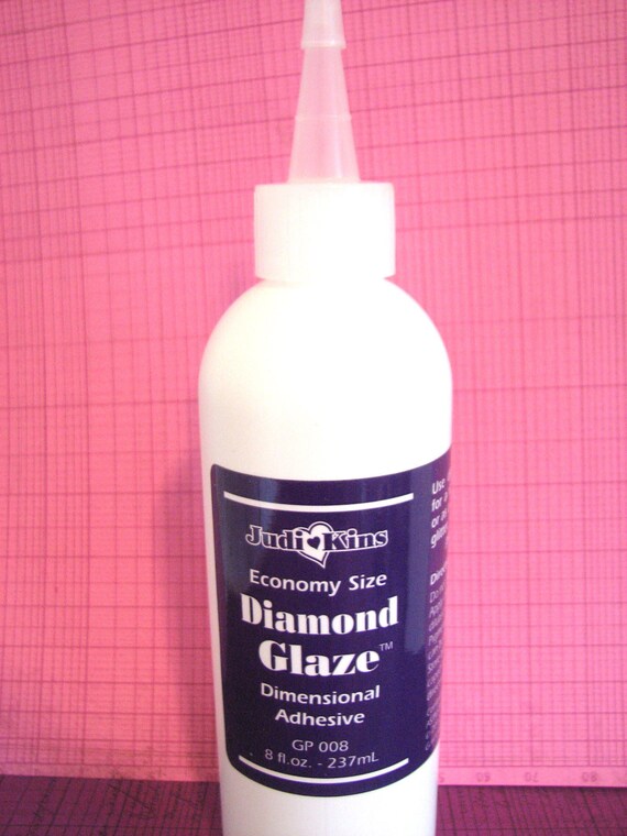 1 Diamond Glaze Glue Large Bottle 8 oz. Dimensional Adhesive