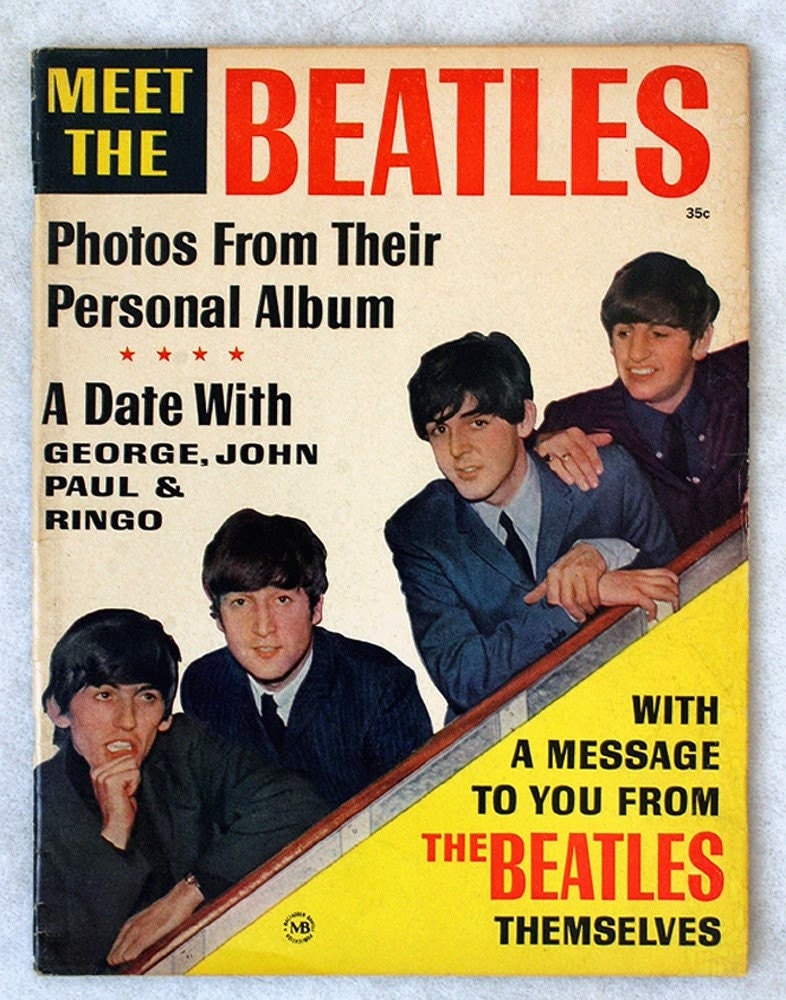 1963 Meet The Beatles Magazine