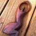 Carved wood sculpture figurine