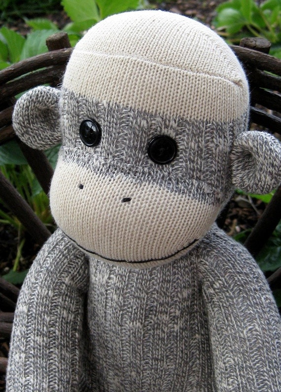 black sock monkey