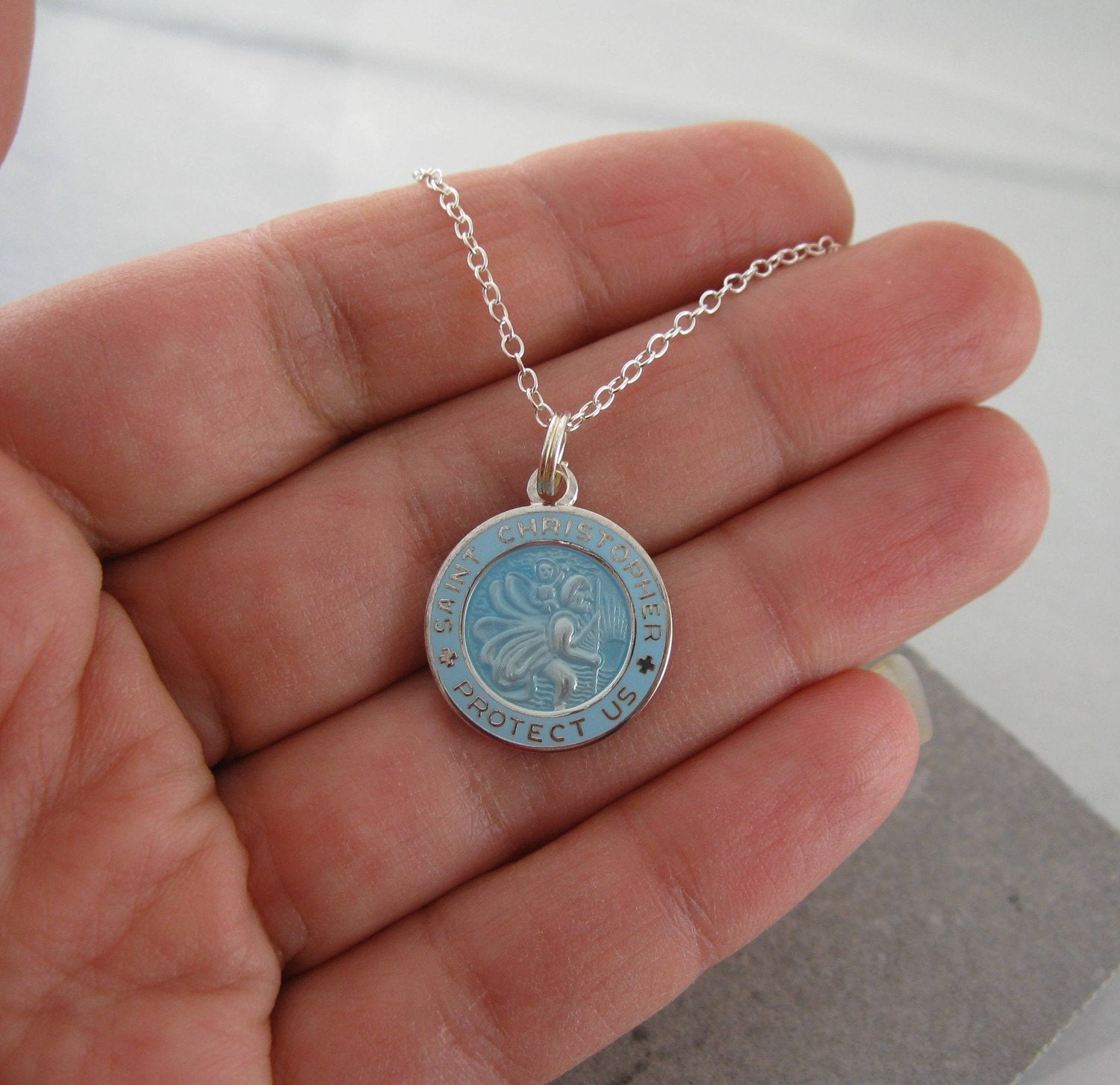 Medium St. Christopher Necklace