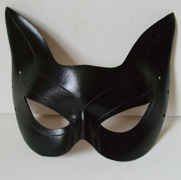 Leather Catwoman Mask 8707