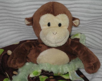 Security Blanket - Monkey - Lovems