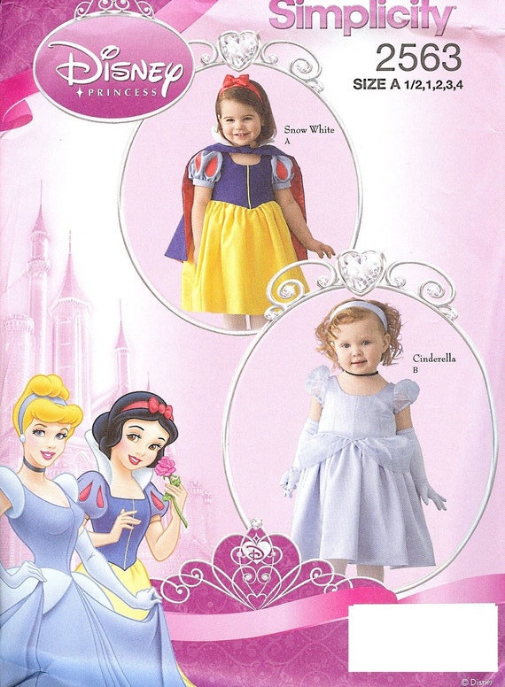 for cinderella dress toddler pattern SNOWDOVE Princess sewing Toddler by Dress Disney pattern Costume