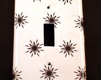 Light Switch Cover Wall Decor SIngle Switchplate Funky Switch Plate in Twinkle (186S)
